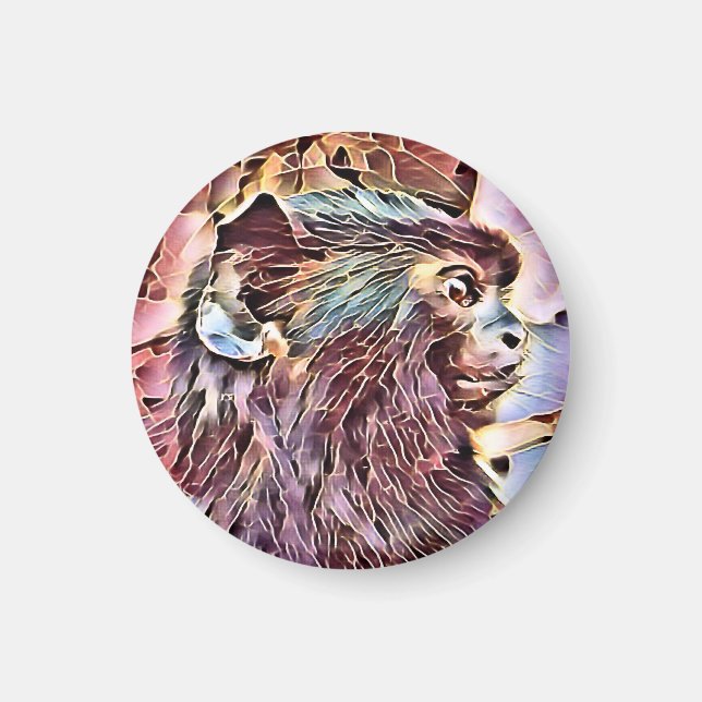 NIEDLICHER KLEINER MONKEY MAGNET (Vorne)