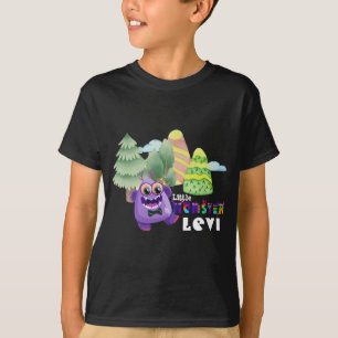 👾 Niedlicher Kleiner Monster-Boy-Individuelle N T-Shirt