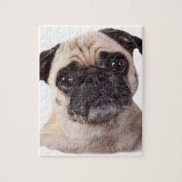 niedlicher kleiner Mopshund Puzzle