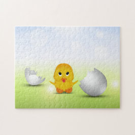 Niedlicher kleiner Osterkick - Puzzle