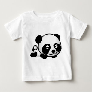 Niedlicher kleiner Panda-Bär Baby T-shirt