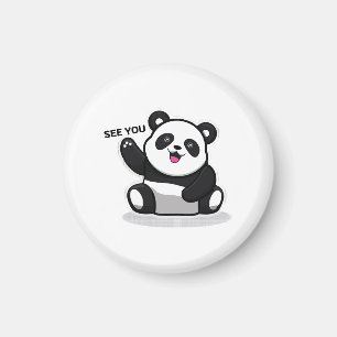 niedlicher kleiner Panda Magnet