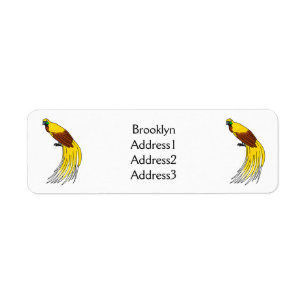 Niedlicher kleiner Paradiesvogel
