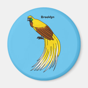 Niedlicher kleiner Paradiesvogel Magnet