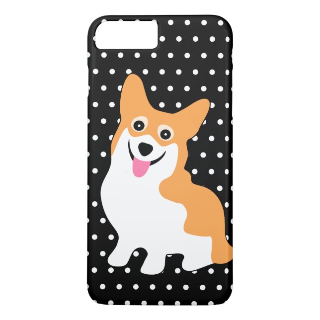 Niedlicher kleiner Pembroke-WaliserCorgi mit Case-Mate iPhone Hülle (Rückseite)