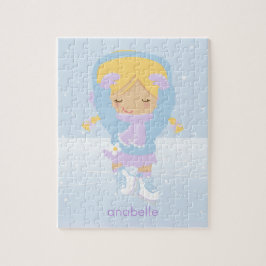 Niedlicher kleiner Skater Puzzle