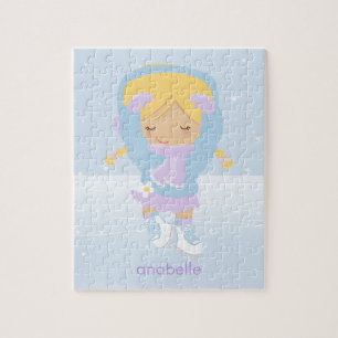 Niedlicher kleiner Skater Puzzle