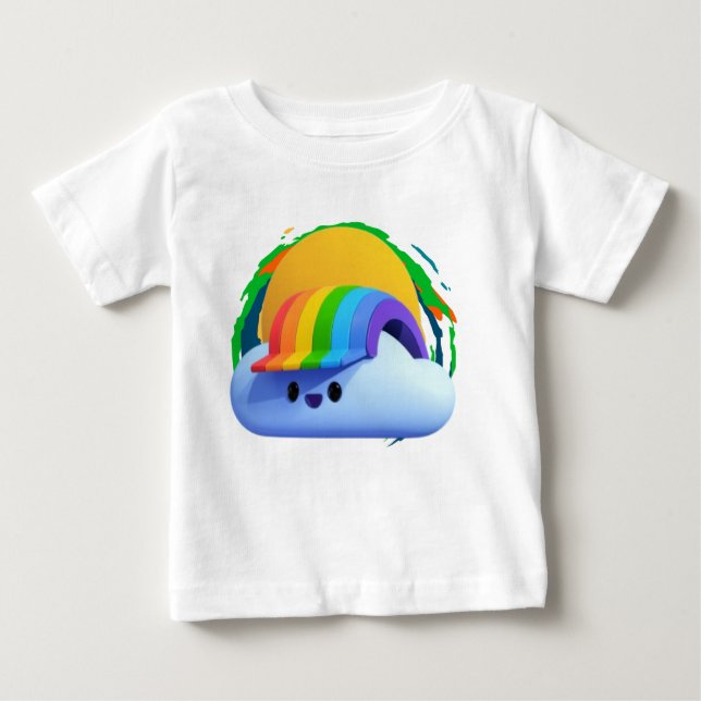 Niedlicher kleiner Sonnenschein 👶 ☀️ Baby T-shirt (Vorderseite)