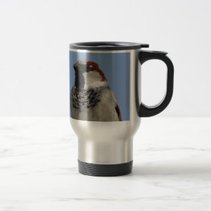 Niedlicher kleiner Vogel Reisebecher