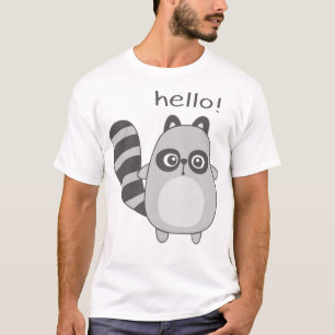Niedlicher kleiner Waschbär T-Shirt