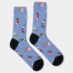 Niedlicher kleiner Weihnachtsbaum Socken