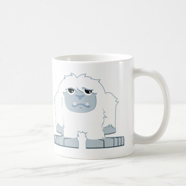 Niedlicher kleiner Yeti Kaffeetasse (Rechts)
