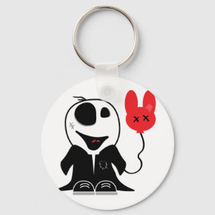 niedlicher kleiner Zombie-Typ Schlüsselanhänger