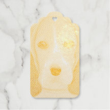 Niedlicher kluger Hund. Pastel