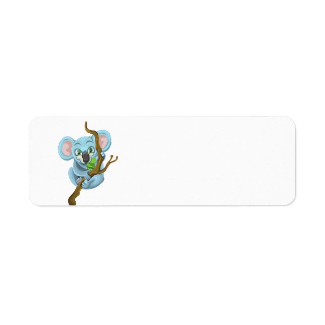 Niedlicher Koala-Bär auf Baumzweig (Vorne)