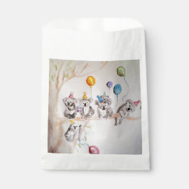 Niedlicher Koala Bär Geburtstag Tier-Gastgeschenk- Geschenktütchen