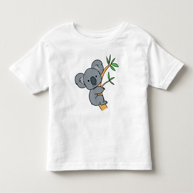 Niedlicher Koala-Bär Kleinkind T-shirt (Vorderseite)