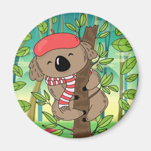 Niedlicher Koala-Bär Magnet