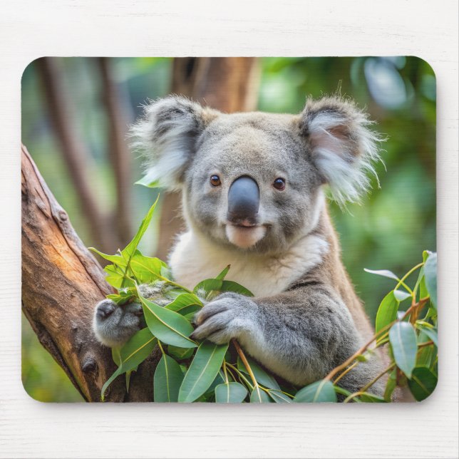 Niedlicher Koala-Bär Mousepad (Vorne)
