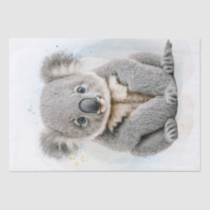 Niedlicher Koala-Bär Seidenpapier