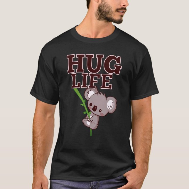 Niedlicher Koala-Bär T-Shirt (Vorderseite)