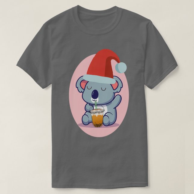 Niedlicher Koala-Bär und Bubble Tee 3 (Design vorne)