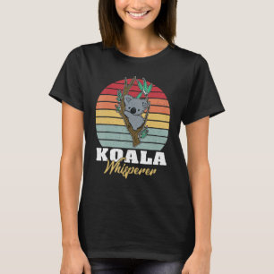 Niedlicher Koala Koala Biologe Australien 3 T-Shirt
