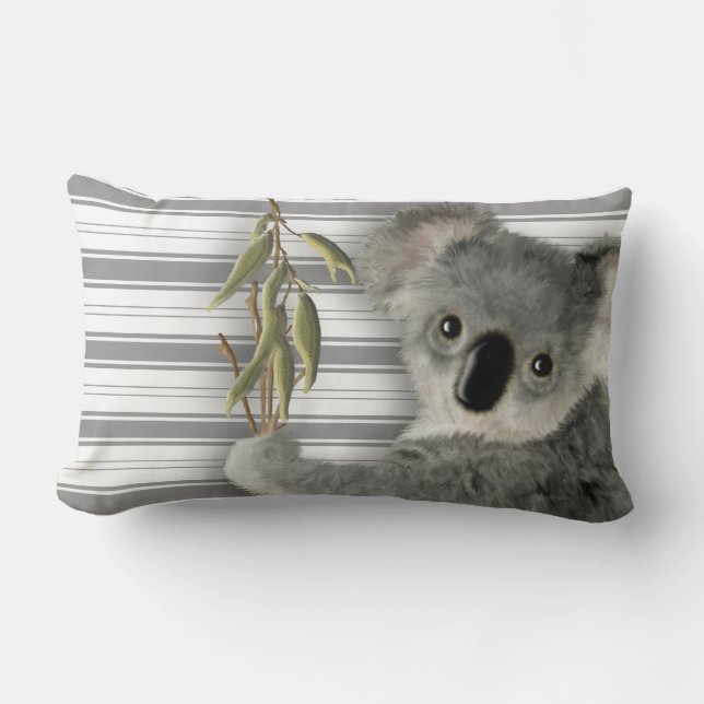 Niedlicher Koala Lendenkissen (Vorderseite)
