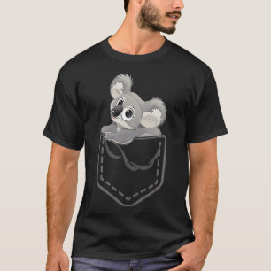 Niedlicher Koala Pocket Funny Gift aus Australien T-Shirt