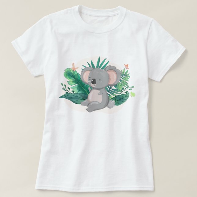 Niedlicher Koala-T - Shirt (Design vorne)
