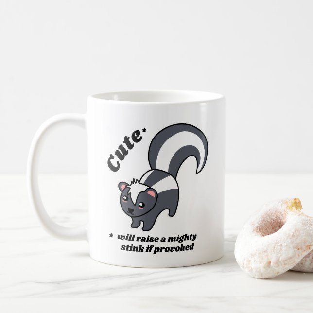Niedlicher Kohl - wird einen mächtigen Stink erhöh Kaffeetasse (Mit Donut)