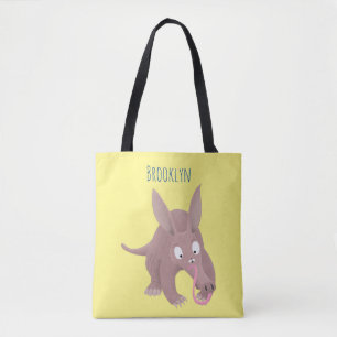 Niedlicher komischer Aardvark-Cartoon