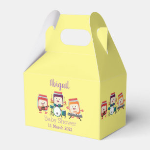 Niedlicher Konfitüre Cartoon Musiker Spaß Geschenkschachtel