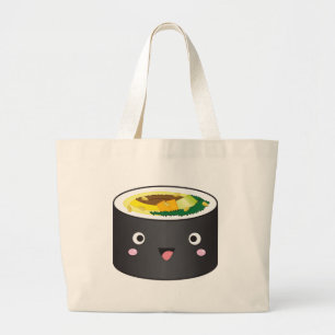 Niedlicher Koreaner Gimbap Jumbo Stoffbeutel