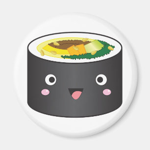 Niedlicher koreanischer Gimbap Magnet