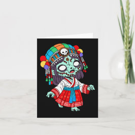 Niedlicher koreanischer Zombie