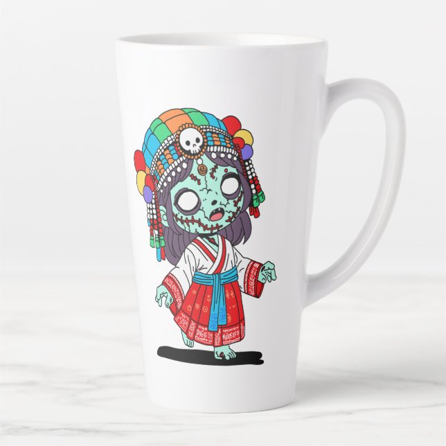 Niedlicher koreanischer Zombie Milchtasse (Rechts)