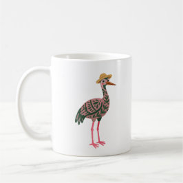 Niedlicher Kranich-Klassikermug Kaffeetasse