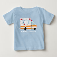 Niedlicher Krankenwagen-T - Shirt - Baby -
