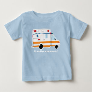 Niedlicher Krankenwagen-T - Shirt - Baby -