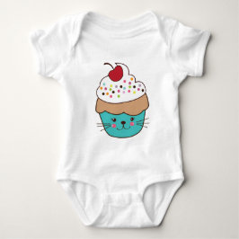 Niedlicher Kuchen-Baby-Pullover Baby Strampler