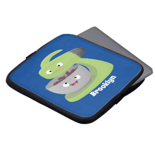 Niedlicher Kuchenmischer Cartoon Laptopschutzhülle