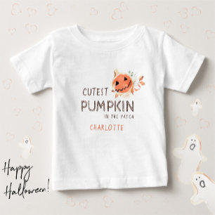 Niedlicher Kürbis Baby T-shirt