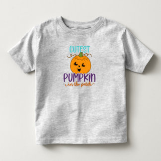 Niedlicher Kürbis Kleinkind T-shirt
