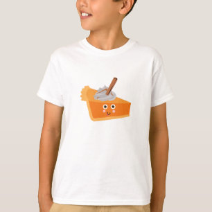 Niedlicher Kürbiskuchen Herbst T-Shirt