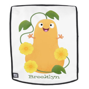 Niedlicher Kürbiskürbis Cartoon Rucksack