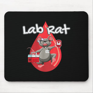 Niedlicher Labrador Rat Blood Bank Medizintechnike Mousepad