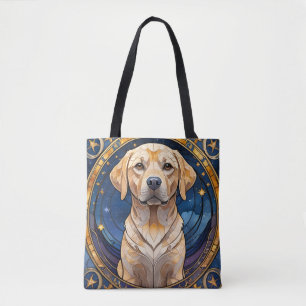Niedlicher Labrador Retriever gestanzter Glass Nig