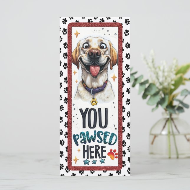 Niedlicher Labrador Retriever Hund (Stehend Vorderseite)