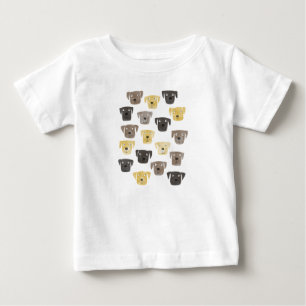 Niedlicher Labrador Retriever Hund Baby T-shirt